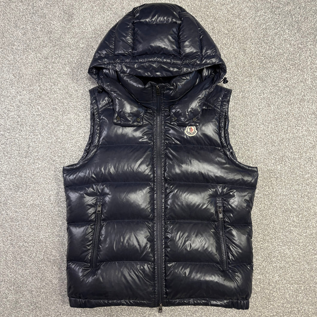 Moncler Lacet Gilet Navy Size 3