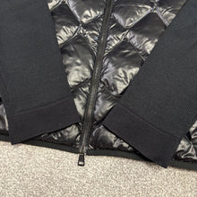 Load image into Gallery viewer, Moncler Quilted Tricot Cardigan Black Size XL
