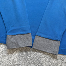 Load image into Gallery viewer, Moncler Polo Long Sleeve Blue Size Medium
