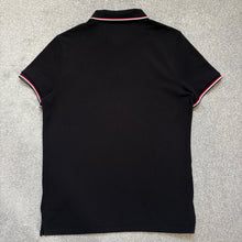 Load image into Gallery viewer, Moncler Polo Black Size Large
