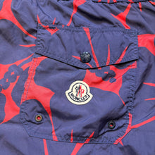 Load image into Gallery viewer, Moncler Swimshorts Navy &amp; Red Size XXL
