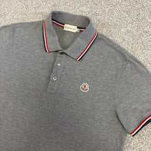 Load image into Gallery viewer, Moncler Polo Grey Size Medium
