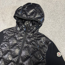 Load image into Gallery viewer, Moncler Quilted Tricot Cardigan Black Size XL
