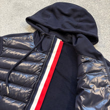 Load image into Gallery viewer, Moncler Zip-Up Cardigan Navy Size Medium
