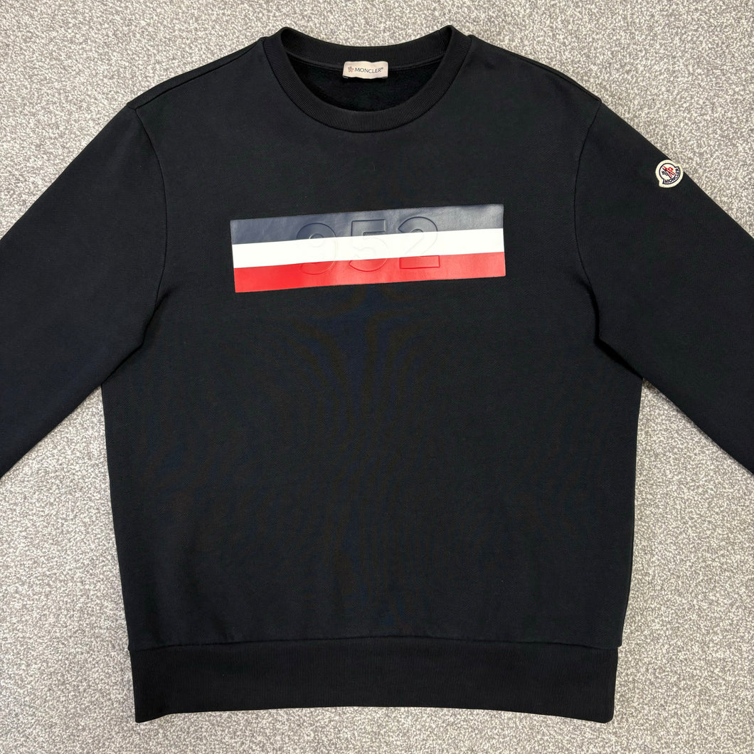 Moncler 952 Sweatshirt Navy Size Medium