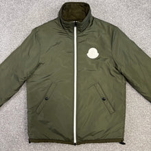 Load image into Gallery viewer, Moncler Padded Reversible Zip-Up Khaki Size Medium

