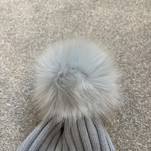 Load image into Gallery viewer, Women’s Moncler Pom-Pom Beanie Baby Blue SzUNI

