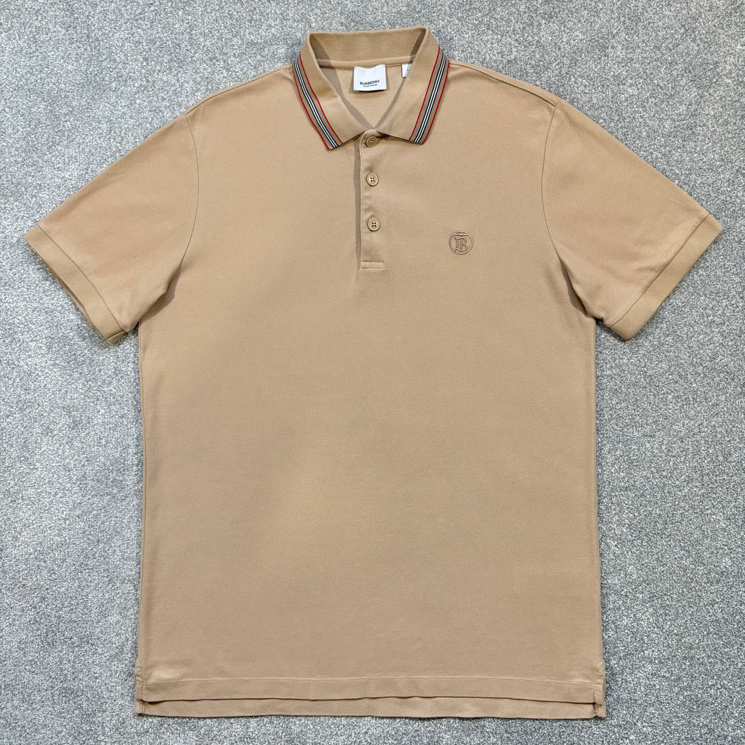 Burberry Pierson Polo Beige Size Large
