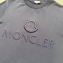 Load image into Gallery viewer, Moncler Embroidered Sweater Navy Size Medium
