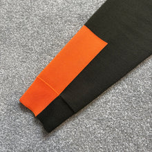 Load image into Gallery viewer, Moncler Tricot Cardigan Khaki &amp; Orange Size Medium
