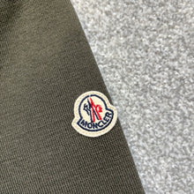 Load image into Gallery viewer, Moncler Tricot Cardigan Khaki &amp; Orange Size Medium
