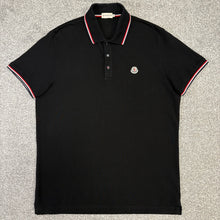 Load image into Gallery viewer, Moncler Polo Black Size XL
