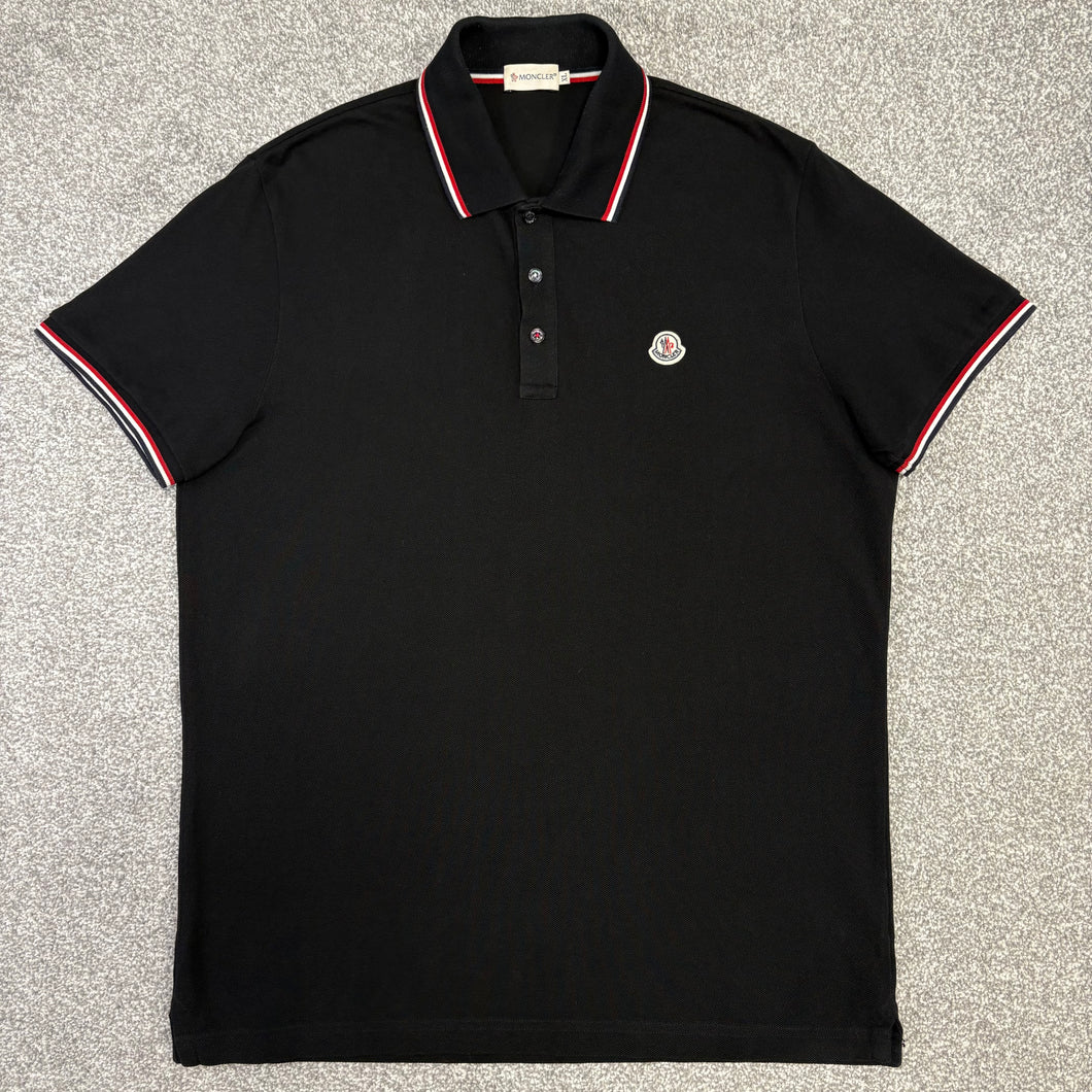 Moncler Polo Black Size XL