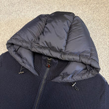 Load image into Gallery viewer, Moncler Tricot Cardigan Navy Size Large
