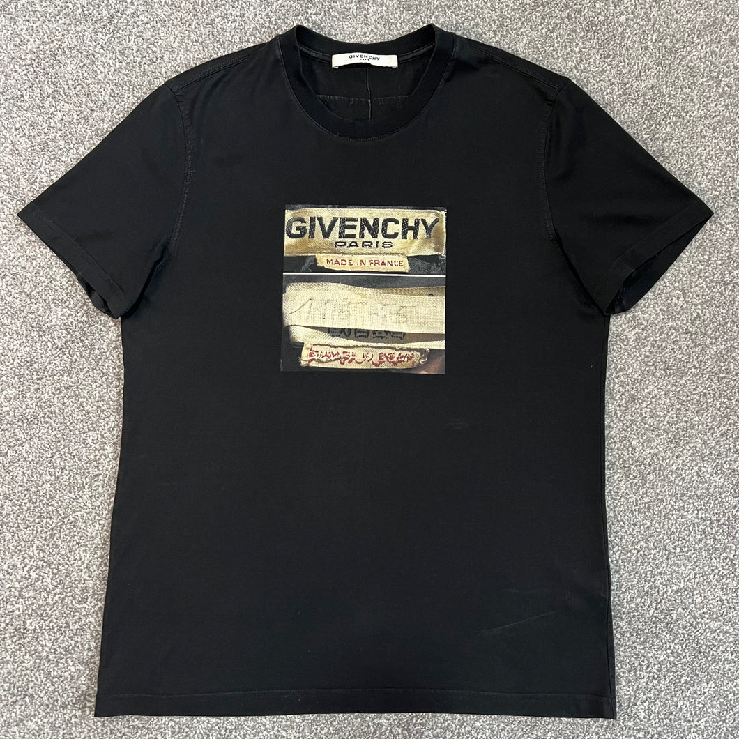 Givenchy T-Shirt Black Size Small