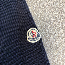 Load image into Gallery viewer, Moncler Tricot Cardigan Navy Size Large
