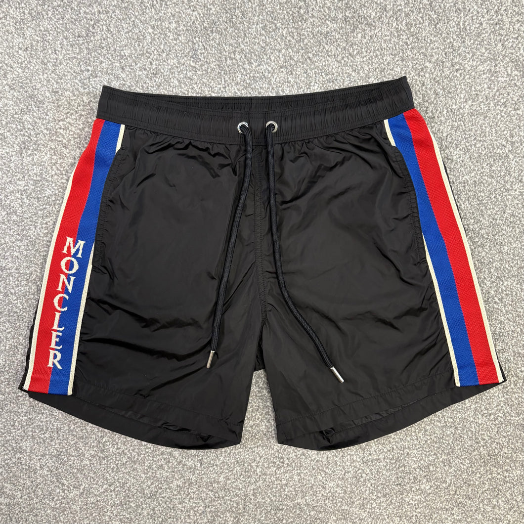 Moncler Swimshorts Black Size Medium