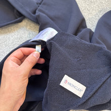 Load image into Gallery viewer, Moncler Embroidered Tracksuit Bottoms Navy Size Large
