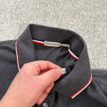 Load image into Gallery viewer, Moncler Polo Dark Grey Size Medium
