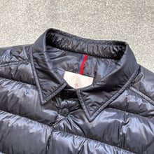 Load image into Gallery viewer, Moncler Tenibres Down Shirt Navy Size 7
