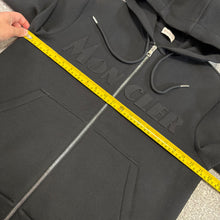 Load image into Gallery viewer, Moncler Zip-Up Hoodie Black Size Medium
