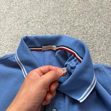Load image into Gallery viewer, Moncler Polo Light Blue Size Medium
