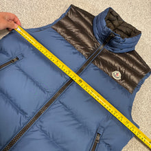 Load image into Gallery viewer, Moncler Dupres Gilet Blue Size 2
