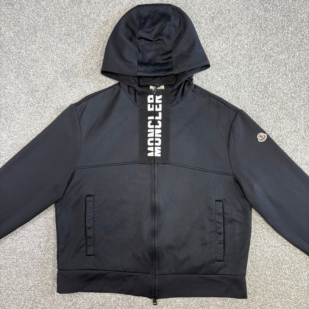 Moncler Zip-Up Black Size XXL