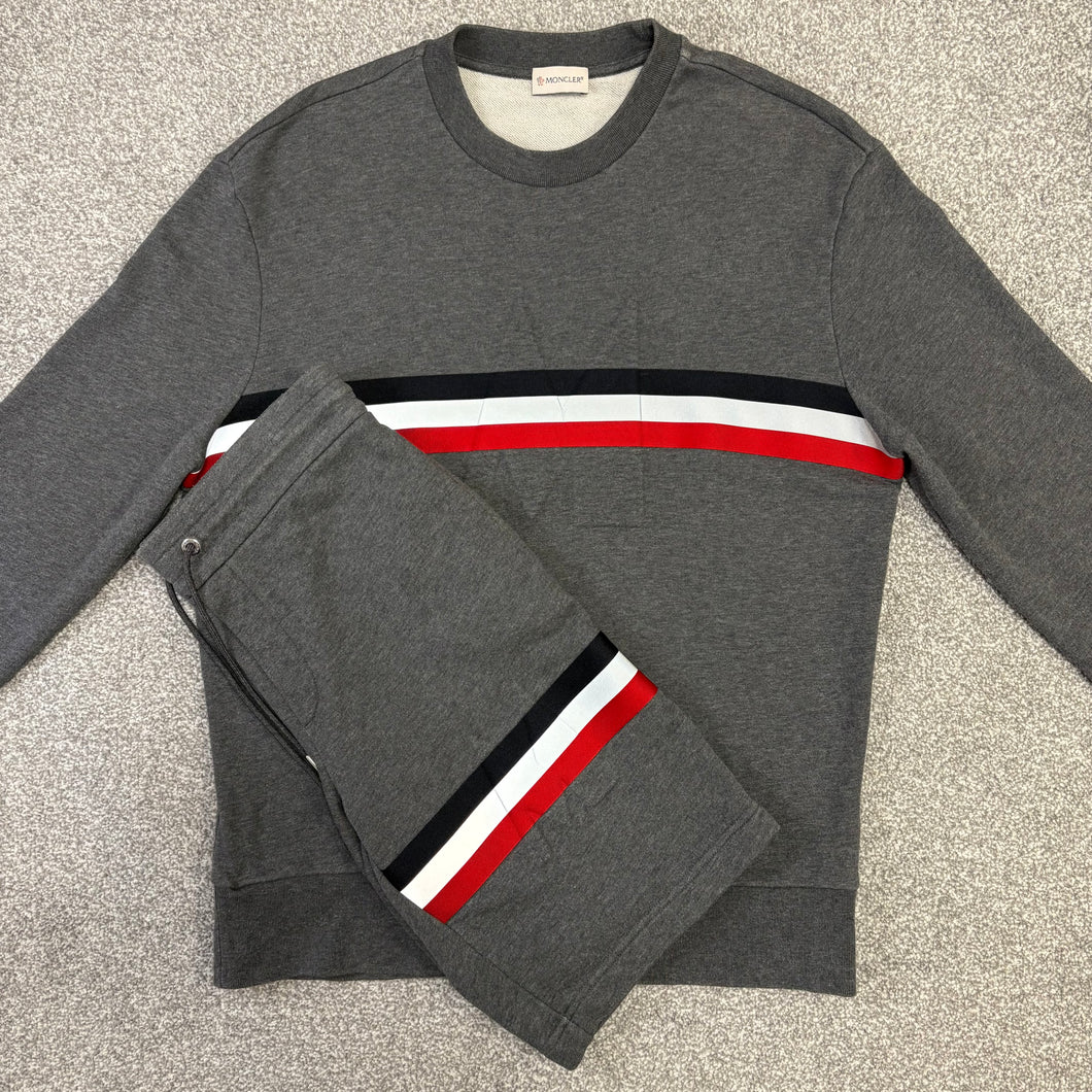 Moncler Sweater & Short Set Dark Grey Size Medium