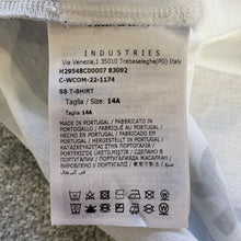 Load image into Gallery viewer, Moncler T-Shirt White Age 14
