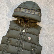 Load image into Gallery viewer, Moncler Cardamine Gilet Khaki Size 1
