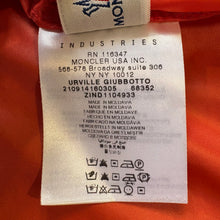 Load image into Gallery viewer, Moncler Urville Orange Size 4
