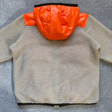Load image into Gallery viewer, Moncler Grenoble Cardigan Orange &amp; Beige Age 14
