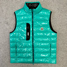 Load image into Gallery viewer, Moncler Usedom Gilet Turquoise Size 1
