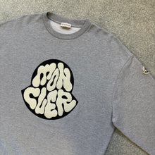 Load image into Gallery viewer, Moncler Logo Sweatshirt Grey Size XXL
