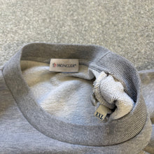 Load image into Gallery viewer, Moncler Logo Sweatshirt Grey Size XXL

