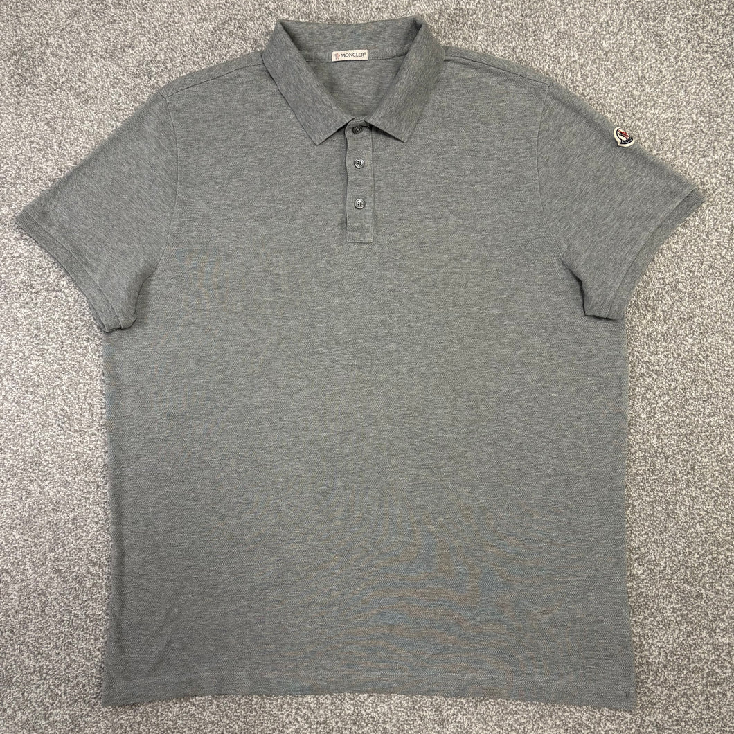 Moncler Polo Grey Size XL