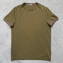 Load image into Gallery viewer, Moncler T-Shirt Khaki Size Medium
