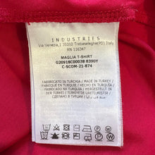 Load image into Gallery viewer, Moncler Double Logo T-Shirt Dark Pink Size XXL
