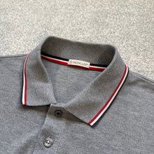 Load image into Gallery viewer, Moncler Polo Long Sleeve Grey Size XL
