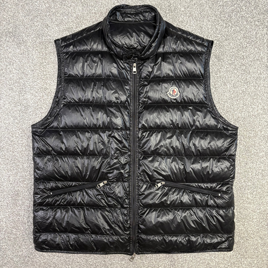 Moncler Gui Gilet Black Size 6