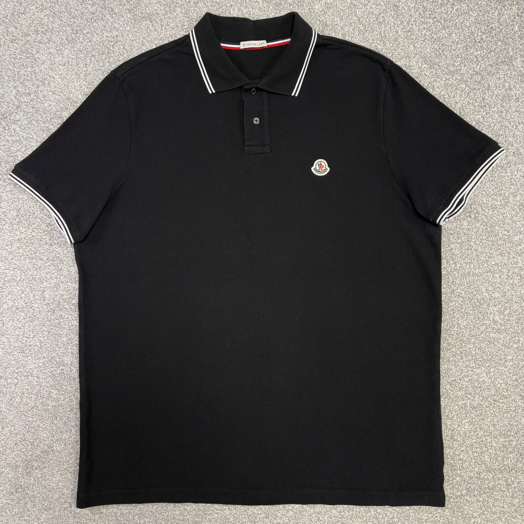 Moncler Polo Black Size XXL