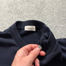 Load image into Gallery viewer, Moncler Embroidered Sweater Navy Size Medium

