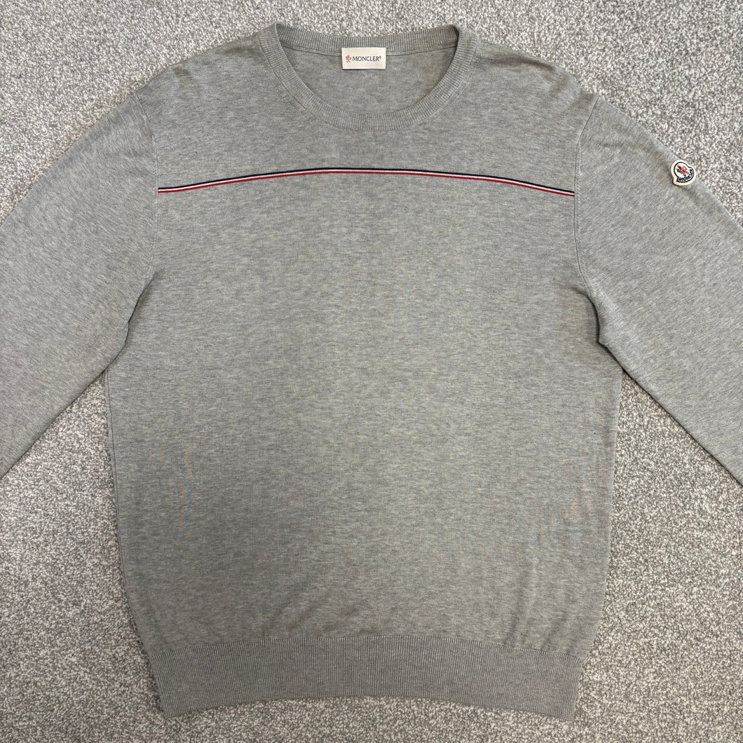 Moncler Sweatshirt Grey Size Large