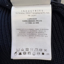 Load image into Gallery viewer, Moncler Tricot Cardigan Navy Size Medium
