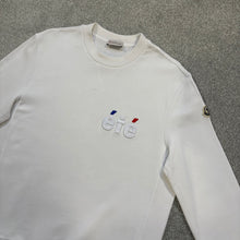 Load image into Gallery viewer, Moncler ETE Sweatshirt White Size Medium
