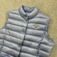 Load image into Gallery viewer, Women’s Moncler Liane Down Gilet Baby Blue Size 4
