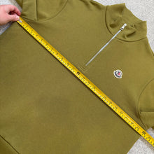 Load image into Gallery viewer, Moncler Quarter Zip Olive Size XL
